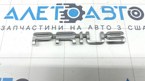 Эмблема надпись "PRIUS" двери багажника Toyota Prius 50 19-22 сломана направляющая