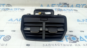 Grilă de aerisire consolă centrală (al doilea rând de scaune) Audi Q3 83A 19-25 negru lucios, zgârieturi