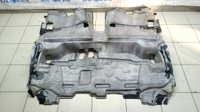 Покрытие пола задний Ford Escape MK3 17-19 черный тип 2, под химчистку