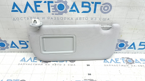 Козырек левый Toyota Prius 50 19-22 серый, без крючка, царапины, под чистку