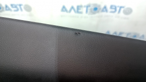 Garnitură uși spate dreapta Tesla Model Y 20-25 piele neagră, tip 1, cu iluminare din spate, căptușeală mată, cu difuzor, cu inserție de piele intoarsa, cu control ridicare geam, cu buton de deschider
