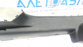 Накладка порога внутренняя задняя правая Audi Q3 83A 19-25 черная, под чистку, царапины