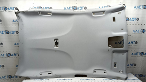 Обшивка потолка Toyota Prius 50 16-22 серая, без люка, под химчистку, заломы, потерта