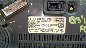 Щиток приборов Audi Q3 83A 19-19 107к, оплавлен