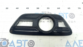 Накладка шифтера КПП Toyota Prius 50 Prime 19-22 черная, царапины