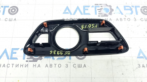 Накладка шифтера КПП Toyota Prius 50 Prime 19-22 черная, царапины