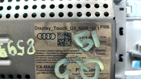 Монитор, дисплей, навигация Audi Q3 83A 19-25 10.1" царапины, в копоти