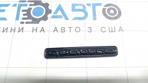 Эмблема надпись QUATTRO двери багажника Audi Q3 83A 19-25 черный глянец