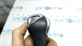 Ручка АКПП Audi Q3 83A 19-25 кожа черная с хромом, царапины, тычка
