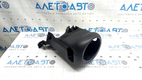 Ornamente coloană direcție Audi Q3 83A 19-25, 2 bucăți, negru, piele ruptă