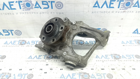 Цапфа со ступицей задняя правая Audi Q5 8R 09-17 AWD с датчиком ABS, ржавая ступица, микротрещины С/Б