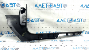 Ornament prag interior stânga față pentru Audi Q3 83A 19-25, negru, necesită curățare, elemente de fixare rupte, zgârieturi