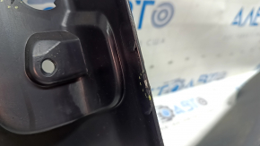 Ornament prag interior stânga față pentru Audi Q3 83A 19-25, negru, necesită curățare, elemente de fixare rupte, zgârieturi
