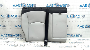 Banchetă spate, rândul 2, dreapta sus, Toyota Prius 50 19-20, material textil negru și gri, cu centură, cu cotieră, pentru curățare