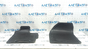 Set covorașe pentru Toyota Prius 50, 16-22, material textil gri, curățabil chimic
