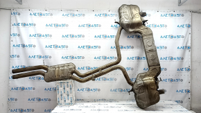 Глушитель задняя часть бочка Audi A6 C8 19-25 3.0T
