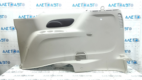 Обшивка арки нижняя правая Chrysler Pacifica 17-26 без шторки, без электро сидений, серая, царапины, под чистку, сломано крепление, побелел пластик