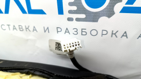 Pernă banchetă spate Tesla Model 3 18 - piele neagră, încălzită