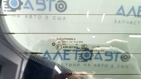 Дверь багажника голая со стеклом Chrysler Pacifica 17-26 тонировка, бежевый PTE, потерто стекло