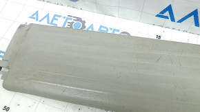 Накладка порога передняя левая Chrysler Pacifica 17-26 серая, с накладкой, царапины, сломано крепление