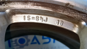 Диск колесный R15x6.5J ET40 Toyota Prius 50 16-22 легкая бордюрка