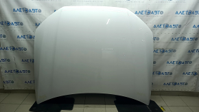 Капот голый Audi Q7 16-26 алюминий, белый LC9A, песок, окалины