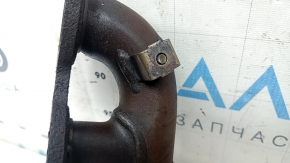 Коллектор выпускной задний с катализатором Lexus RX400h 06-08 ржавый, с защитой, отрезаны шпильки