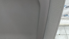 Задний ряд сидений 2 ряд левое Chrysler Pacifica 17-20 механический, ткань, коричневая, под химчистку, примято, потерт пластик
