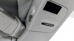 Задний ряд сидений 2 ряд центральное Chrysler Pacifica 17-20 механический, ткань, коричневая, под чистку, царапины на пластике