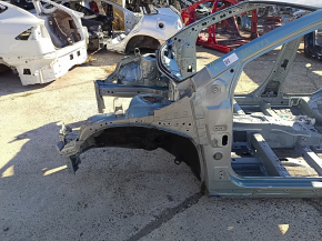 Четверть передняя левая Toyota Prius 50 16-22 зеленая на кузове, зеленая
