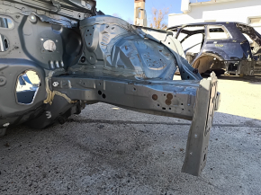 Четверть передняя левая Toyota Prius 50 16-22 зеленая на кузове, зеленая