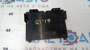 Накладка переднего бампера под радар круиз Audi Q3 83A 19-23 S-Line, структура, песок, надлом крепления