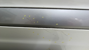Ansamblu ușă față stânga Audi Q7 16-19 aluminiu, fără cheie, închidere, alb LC9A, finisaj gri mat
