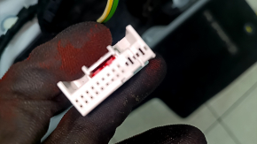 Ansamblu ușă față stânga Audi Q7 16-19 aluminiu, fără cheie, închidere, alb LC9A, finisaj gri mat