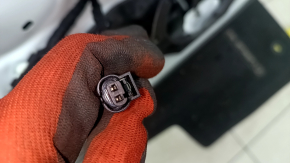 Ansamblu ușă față stânga Audi Q7 16-19 aluminiu, fără cheie, închidere, alb LC9A, finisaj gri mat