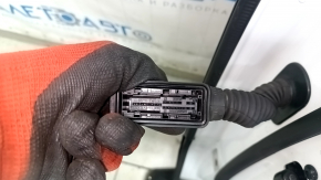 Дверь в сборе задняя правая Audi Q7 16-26 алюминий, keyless, тонировка, под шторку, накладка Quattro, белый LC9A, царапины, царапины на накладке