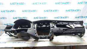 Torpedo panoul frontal fără AIRBAG Nissan Murano z52 15-18 negru, prins rupt, zgâriat
