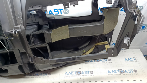 Torpedo panoul frontal fără AIRBAG Nissan Murano z52 15-18 negru, prins rupt, zgâriat