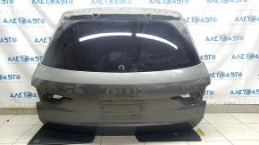 Дверь багажника голая со стеклом Audi Q3 83A 19-25 тонировка, графит LX7G