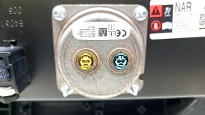 Торпедо передняя панель с AIRBAG Tesla Model 3 18- кожа черная, с накладкой под динамики