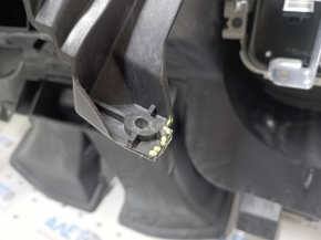 Торпедо передняя панель с AIRBAG Ford C-max MK2 13-18 под большой монитор, черная, сломана планка, примята, трещина в креплении
