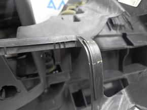 Торпедо передняя панель с AIRBAG Ford C-max MK2 13-18 под большой монитор, черная, сломана планка, примята, трещина в креплении