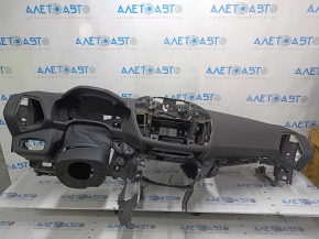 Bord Ford C-max MK2 13-18 cu airbag pentru monitor mare, negru, bară spartă, îndoită