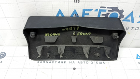 Площадка под номер переднего бампера Mercedes W213 E 17-20 AMG pkg, сломана направляющая
