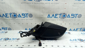 Зеркало боковое правое в сборе Audi Q7 16-19 15+4 пинов, подогрев, автозатемнение, автоскладывание, поворотник, камера, BSM, белое