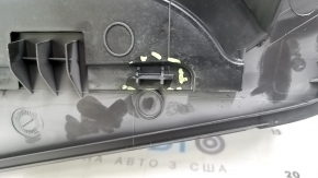 Накладка передней панели центральная верхняя Ford C-max MK2 13-18 черная, с накладками под динамики, сломаны крепления
