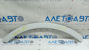 Накладка арки крыла задняя правая Audi Q7 16-19 на кузове под R18-R20, белая, тычка