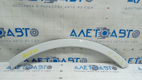 Накладка арки крыла задняя левая Audi Q7 16-19 на кузове под R18-R20, белая, царапины