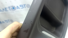 Накладка центральной консоли верхняя Chrysler Pacifica 18-22 коричневая, хром, царапины
