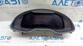 Щиток приборов Audi Q7 16-19 цифровой, 107к, царапины на стекле